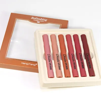 Heng Fang 6 Pieces Refreshing Lipstick Set